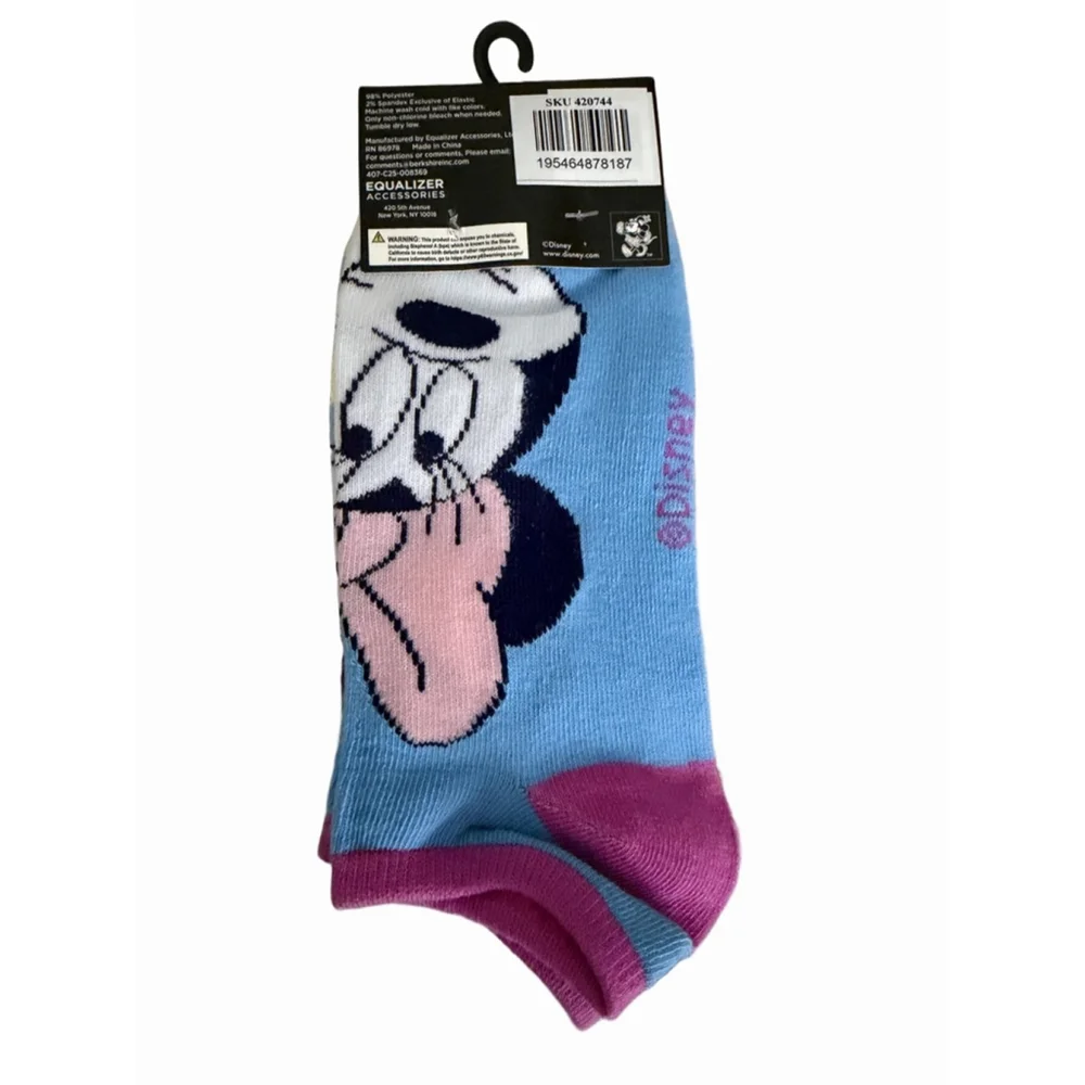 Disney Minnie Mouse Ankle Socks- 6 Pairs